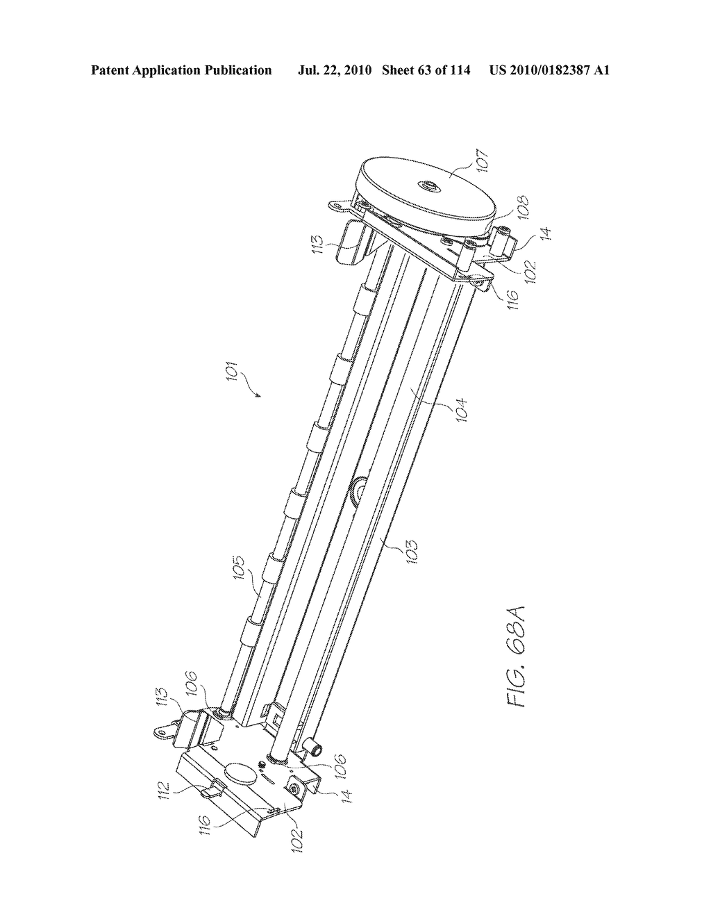 RESERVOIR ASSEMBLY FOR SUPPLYING FLUID TO PRINTHEAD - diagram, schematic, and image 64