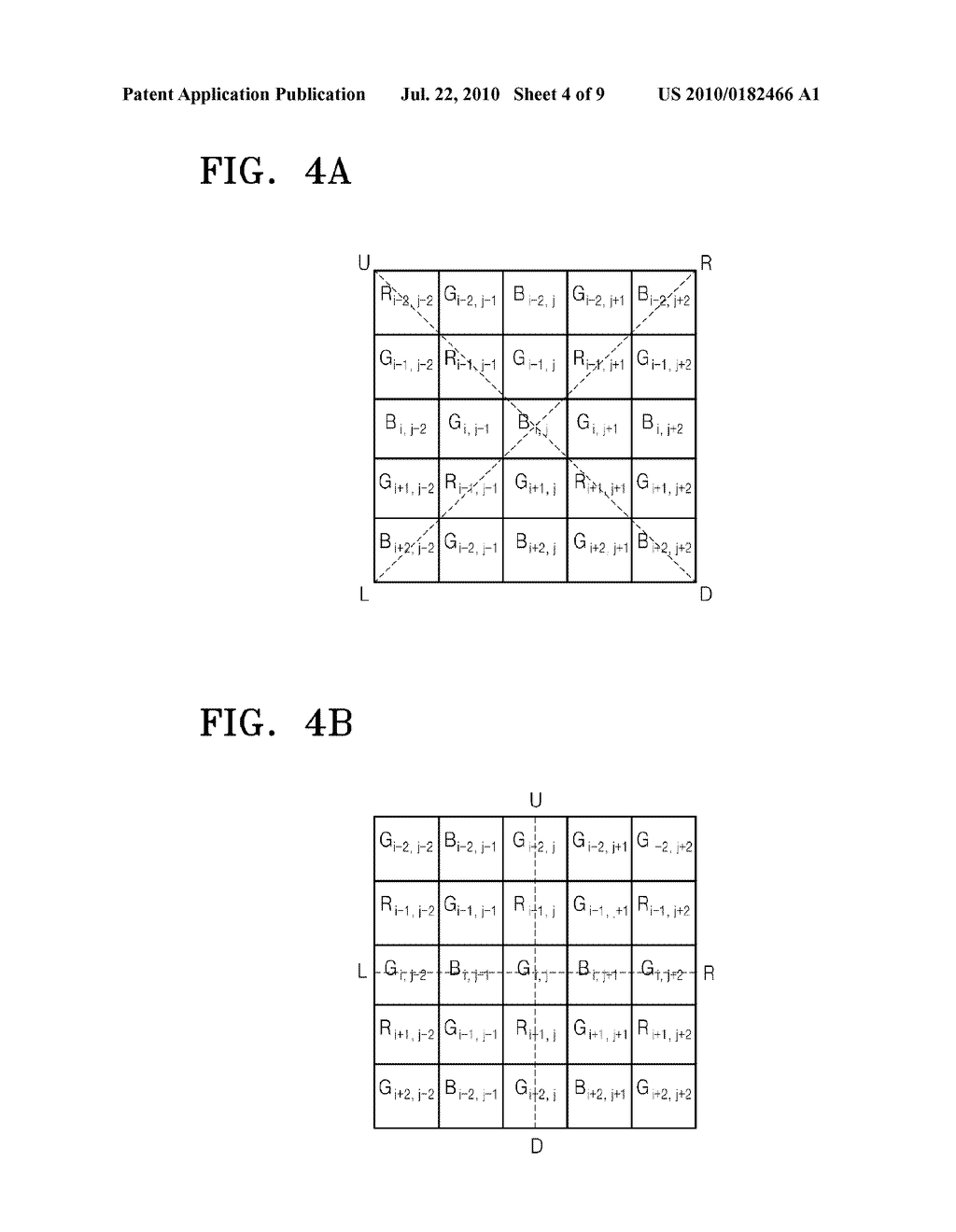 IMAGE INTERPOLATION METHOD AND APPARATUS USING PATTERN CHARACTERISTICS OF COLOR FILTER ARRAY - diagram, schematic, and image 05