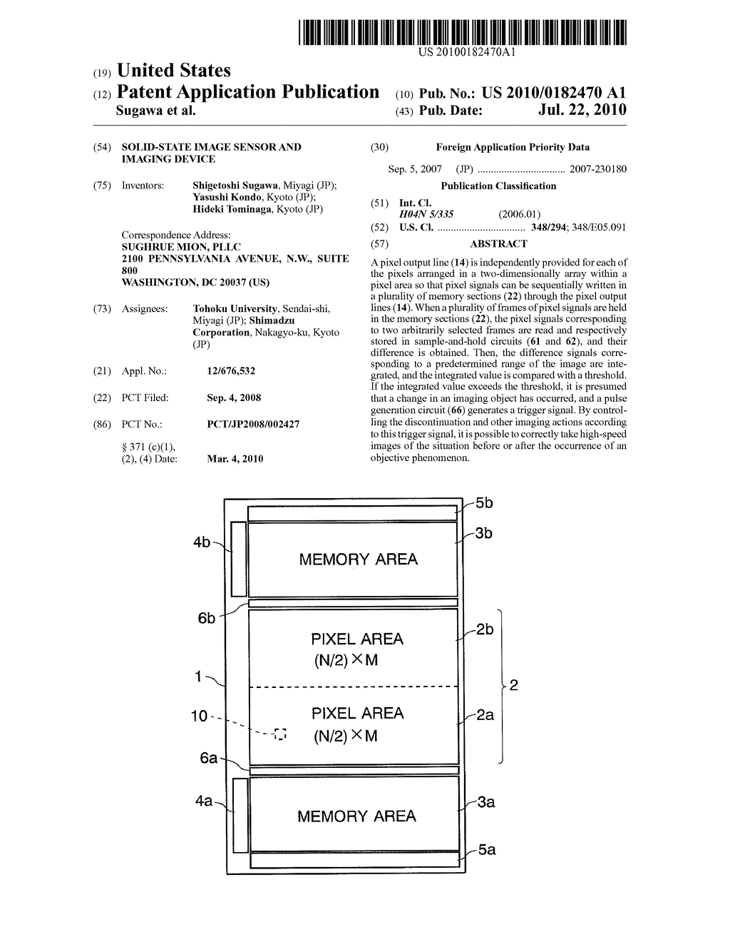 SOLID-STATE IMAGE SENSOR AND IMAGING DEVICE - diagram, schematic, and image 01