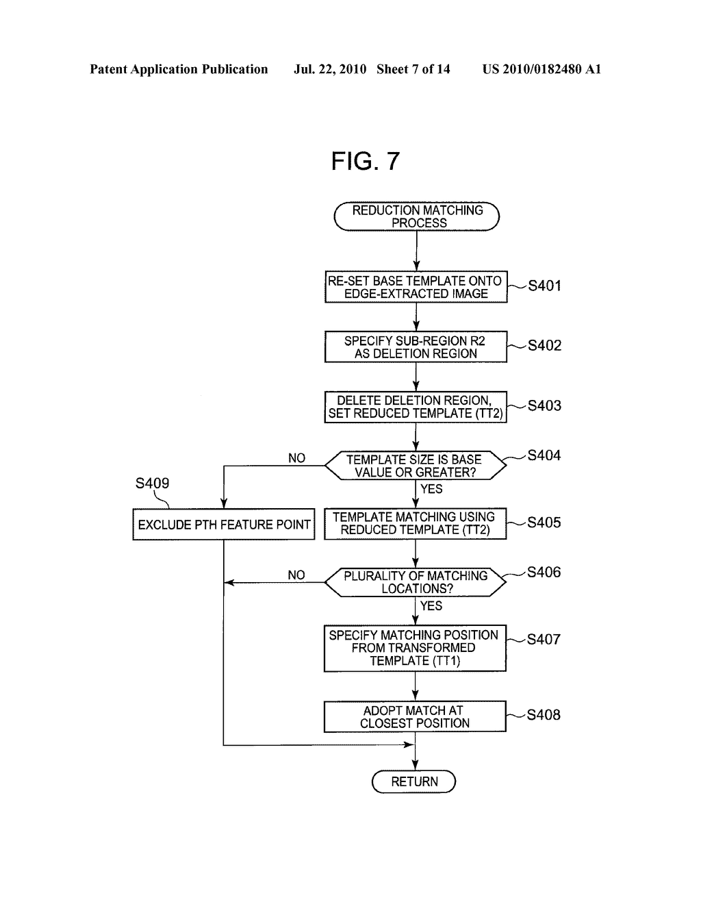 IMAGE PROCESSING APPARATUS, IMAGE MATCHING METHOD, AND COMPUTER-READABLE RECORDING MEDIUM - diagram, schematic, and image 08