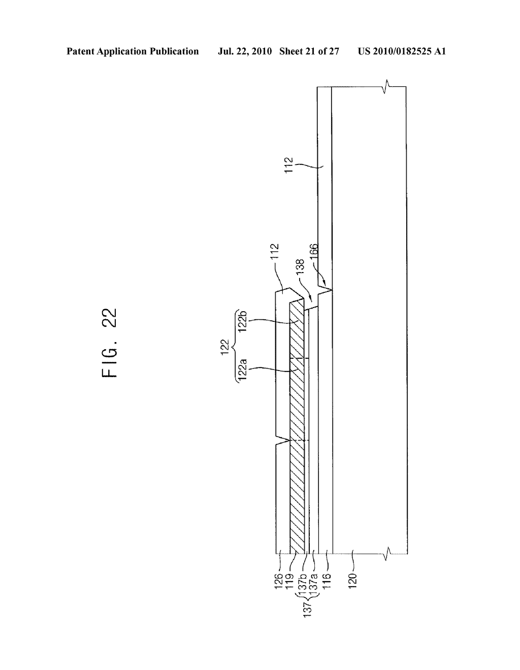 DISPLAY SUBSTRATE, DISPLAY DEVICE HAVING THE SAME AND METHOD OF MANUFACTURING THE SAME - diagram, schematic, and image 22