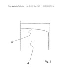 Substrate for a mirror support made of glass or glass ceramic diagram and image