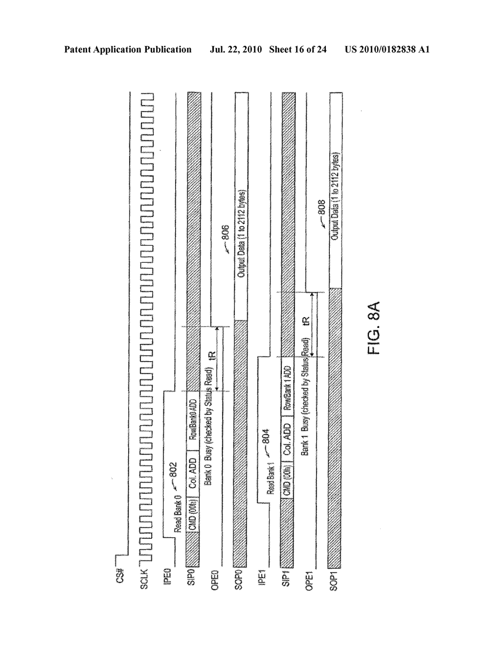 FLASH MEMORY DEVICE WITH DATA OUTPUT CONTROL - diagram, schematic, and image 17