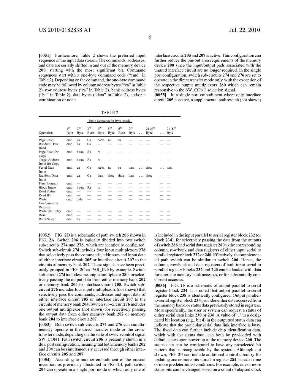 FLASH MEMORY DEVICE WITH DATA OUTPUT CONTROL - diagram, schematic, and image 31