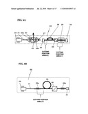 FIBER CUTTING MECHANISM AND LASER LIGHT SOURCE APPLICATION APPARATUS COMPRISING THE MECHANISM diagram and image