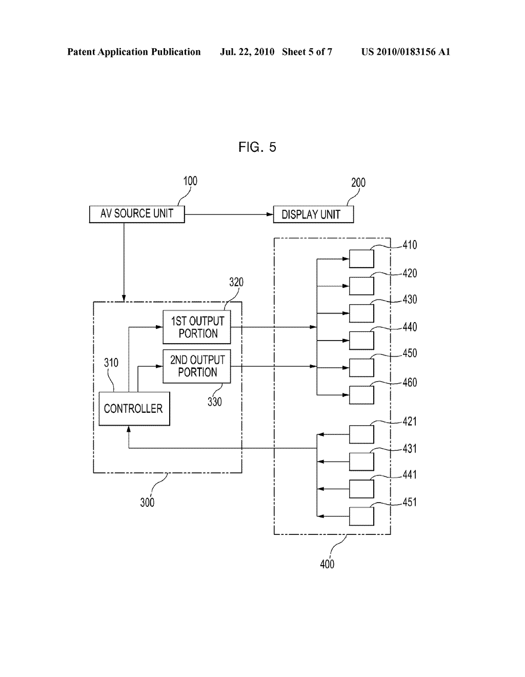 AUDIO SYSTEM AND METHOD TO CONTROL OUTPUT OF THE AUDIO SYSTEM - diagram, schematic, and image 06