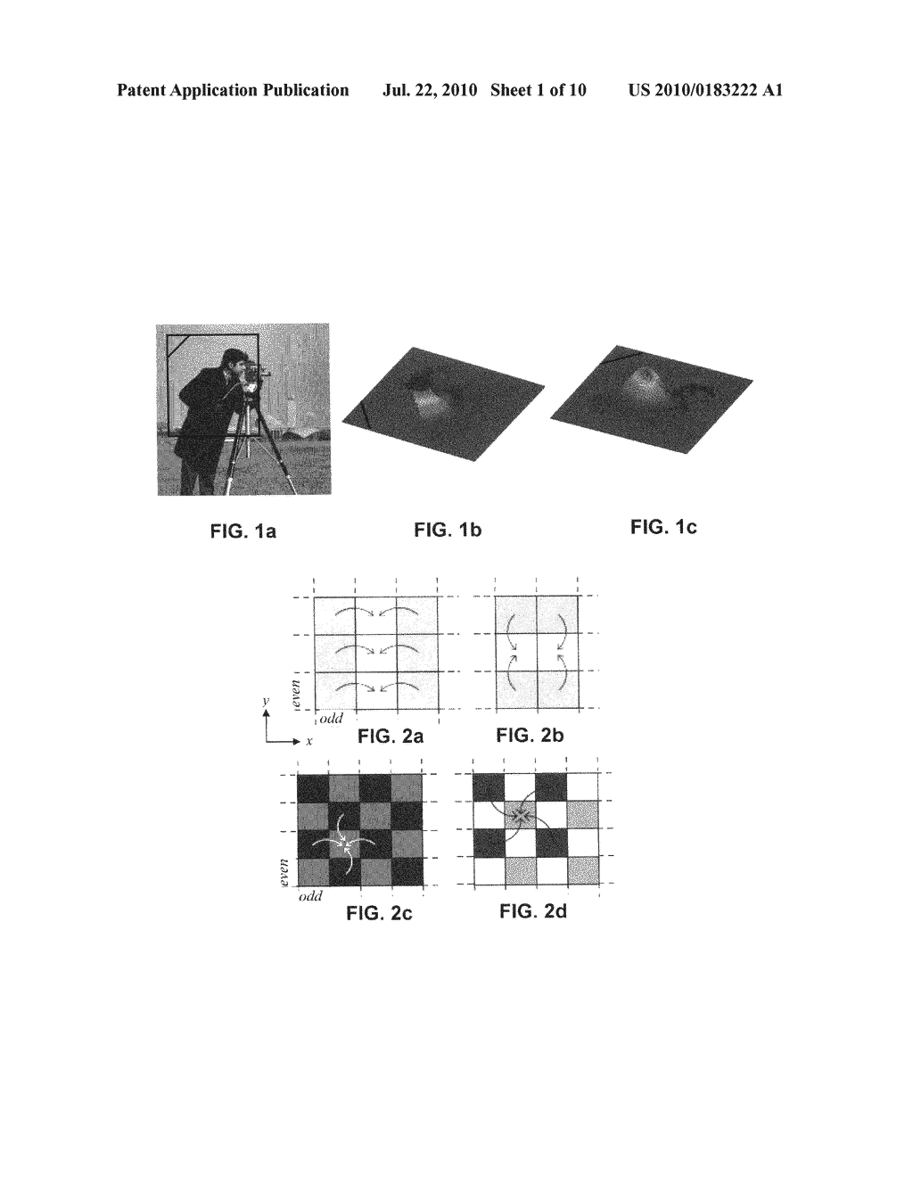System and method for edge-enhancement of digital images using wavelets - diagram, schematic, and image 02