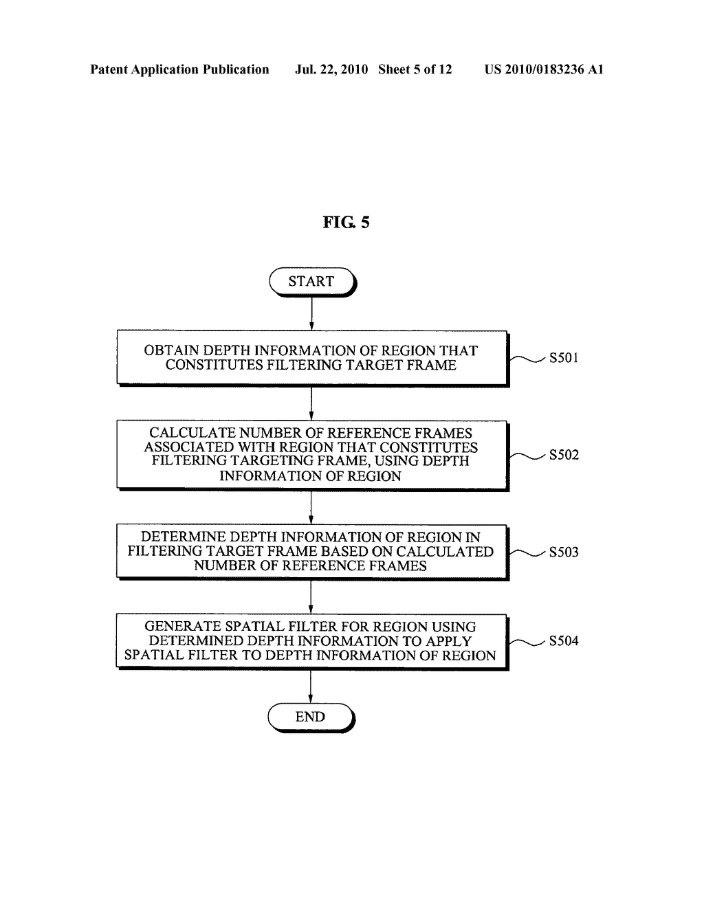 Method, medium, and apparatus of filtering depth noise using depth information - diagram, schematic, and image 06