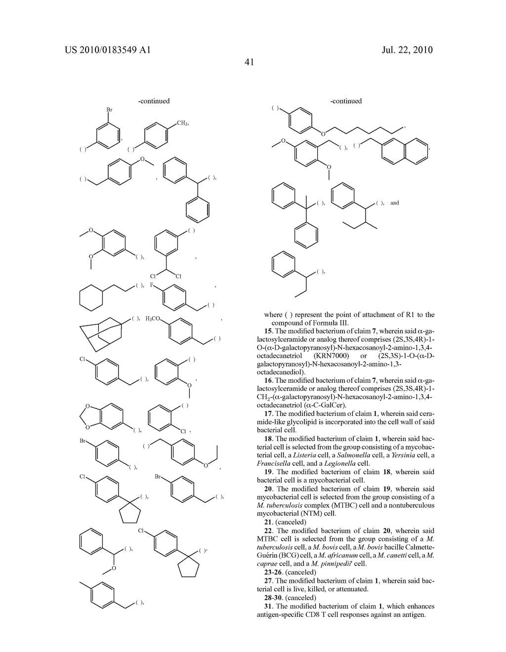 BACTERIAL VACCINES WITH CELL WALL-ASSOCIATED CERAMIDE-LIKE GLYCOLIPIDS AND USES THEREOF - diagram, schematic, and image 53