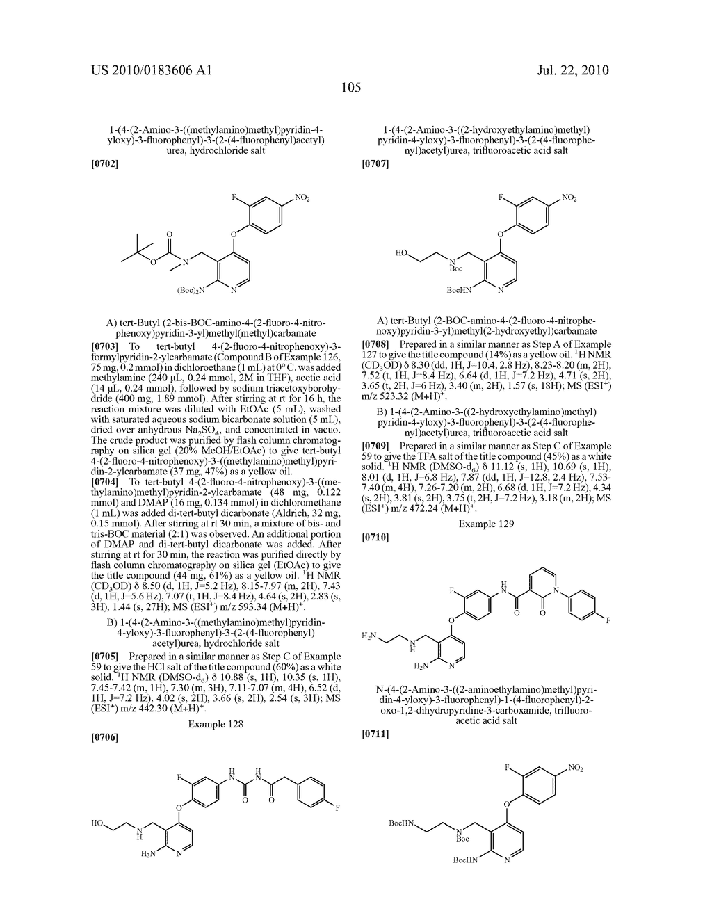 MONOCYCLIC HETEROCYCLES AS KINASE INHIBITORS - diagram, schematic, and image 106