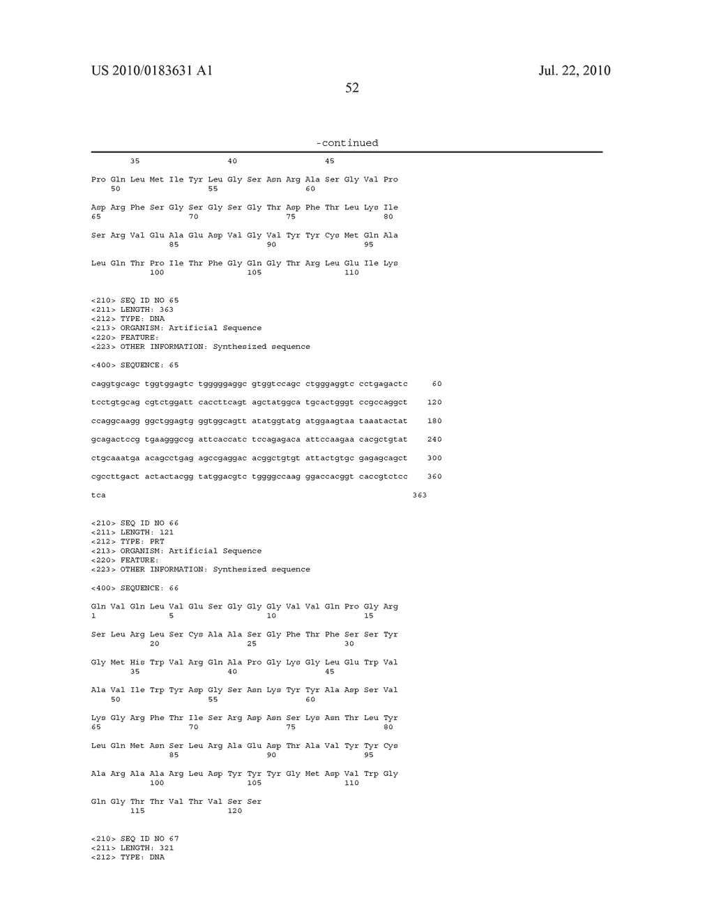 Antibodies Directed to HER-3 and Uses Thereof - diagram, schematic, and image 86