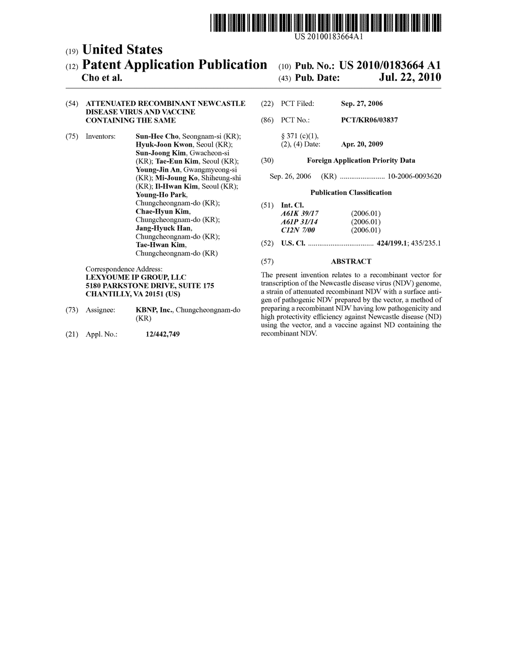 ATTENUATED RECOMBINANT NEWCASTLE DISEASE VIRUS AND VACCINE CONTAINING THE SAME - diagram, schematic, and image 01