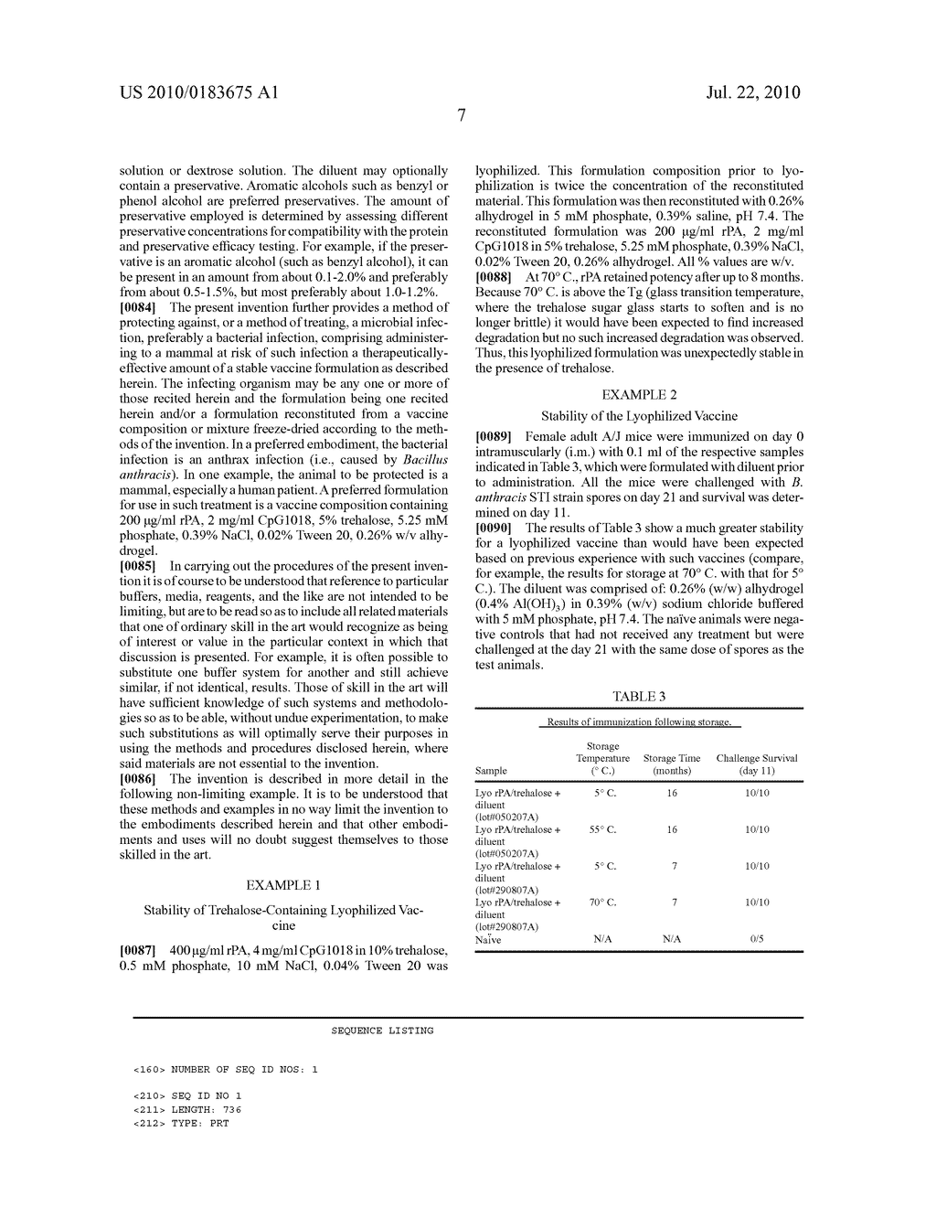 Stable vaccine compositions and methods of use - diagram, schematic, and image 09