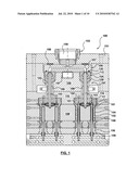 Sealing Arrangement for an Edge Gated Nozzle in an Injection Molding System diagram and image