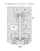 Sealing Arrangement for an Edge Gated Nozzle in an Injection Molding System diagram and image