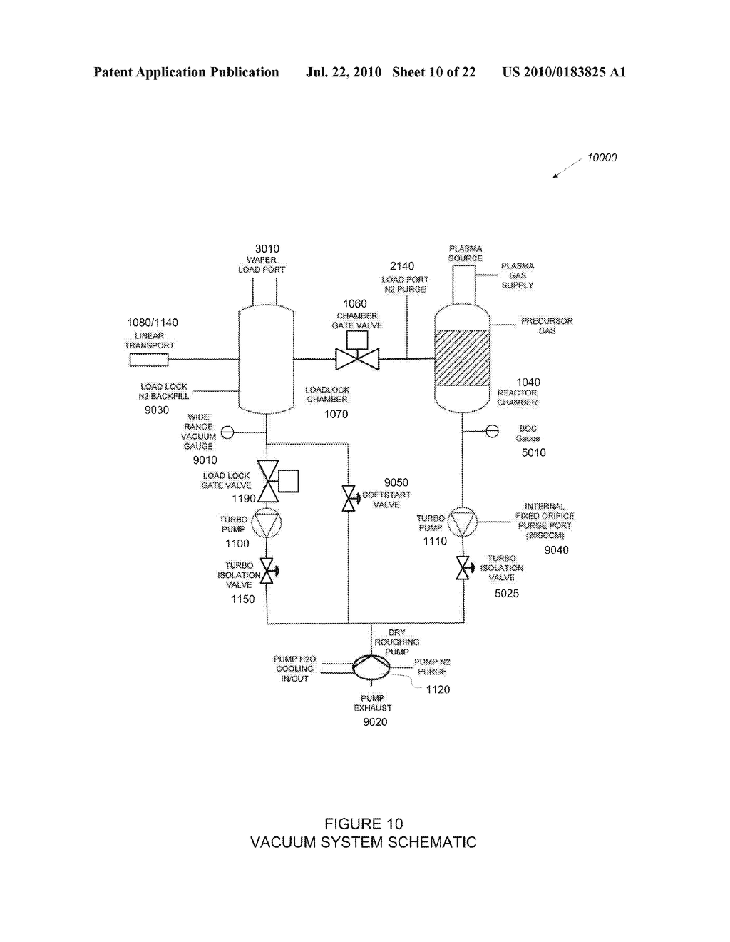 PLASMA ATOMIC LAYER DEPOSITION SYSTEM AND METHOD - diagram, schematic, and image 11