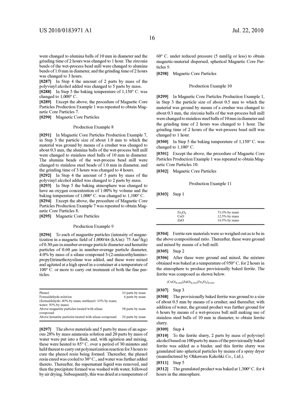 MAGNETIC CARRIER, TWO-COMPONENT DEVELOPER AND IMAGE FORMING METHOD - diagram, schematic, and image 21