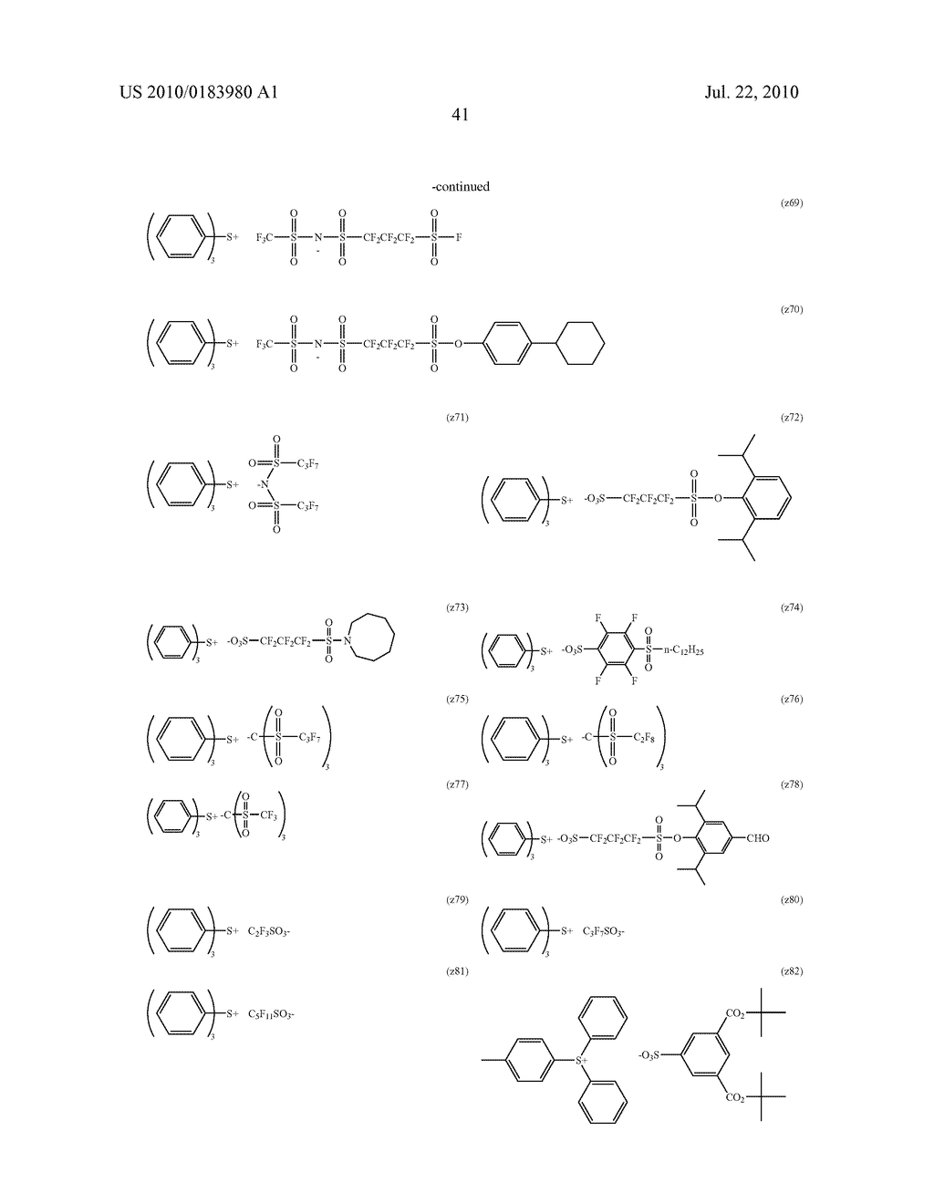 ACTINIC RAY-SENSITIVE OR RADIATION-SENSITIVE RESIN COMPOSITION AND PATTERN FORMING METHOD USING THE SAME - diagram, schematic, and image 42