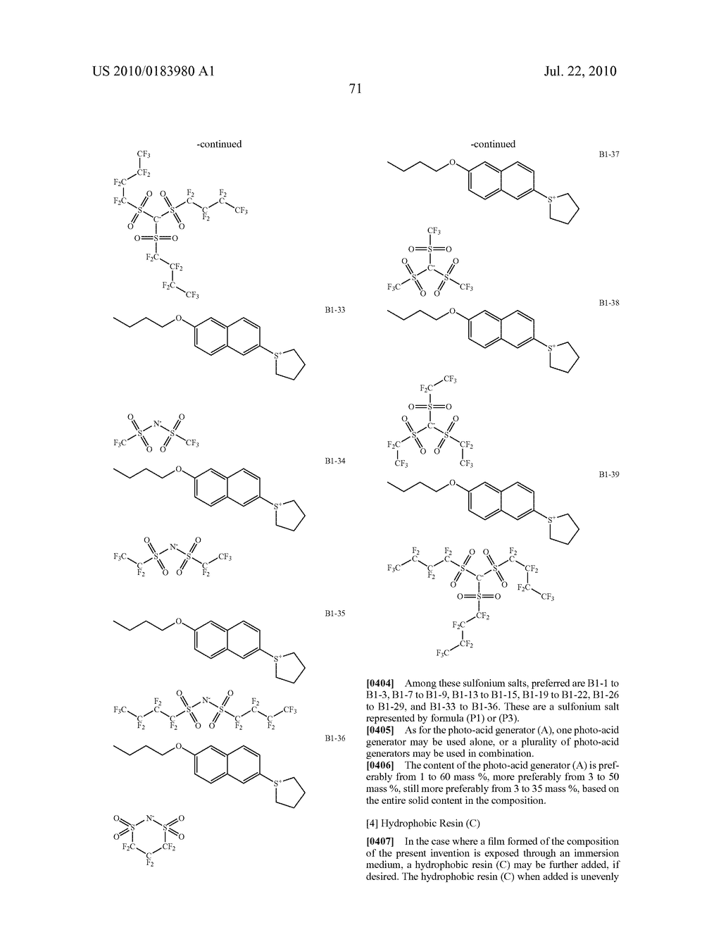 ACTINIC RAY-SENSITIVE OR RADIATION-SENSITIVE RESIN COMPOSITION AND PATTERN FORMING METHOD USING THE SAME - diagram, schematic, and image 72