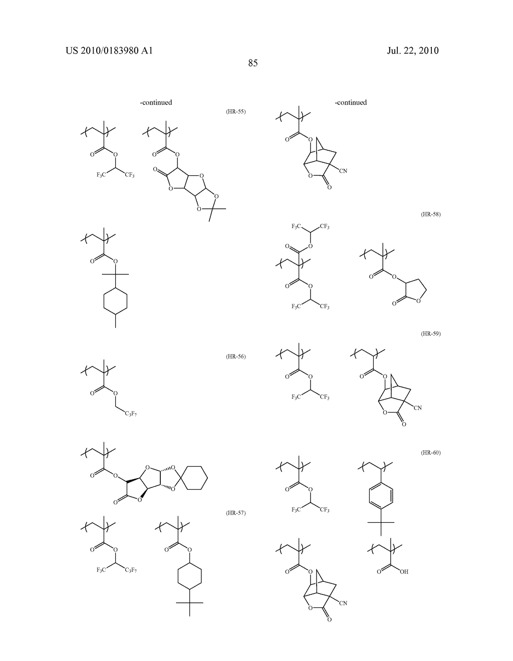 ACTINIC RAY-SENSITIVE OR RADIATION-SENSITIVE RESIN COMPOSITION AND PATTERN FORMING METHOD USING THE SAME - diagram, schematic, and image 86