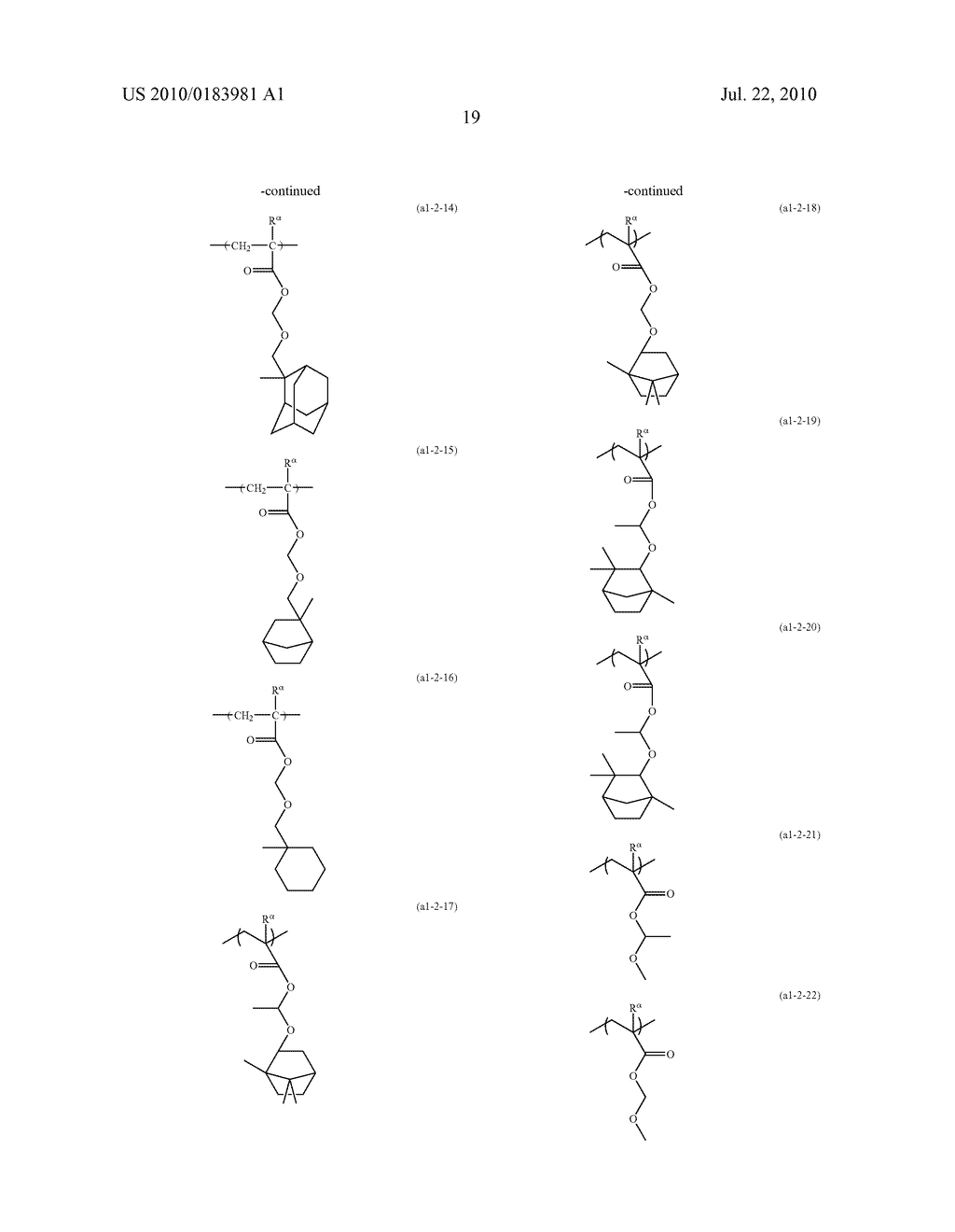 Positive resist composition and method of forming resist pattern - diagram, schematic, and image 20