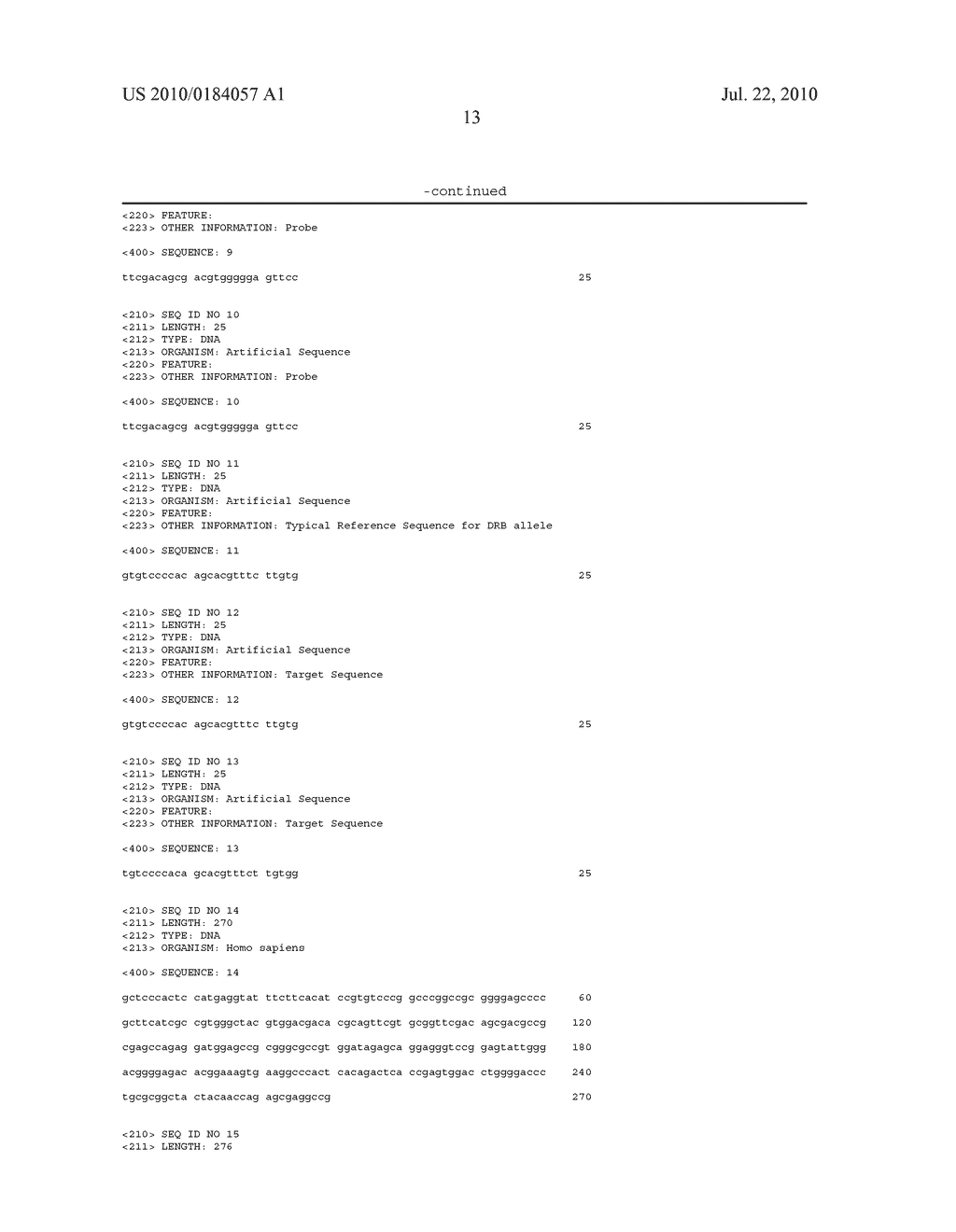 Methods and probes for identifying a nucleotide sequence - diagram, schematic, and image 26