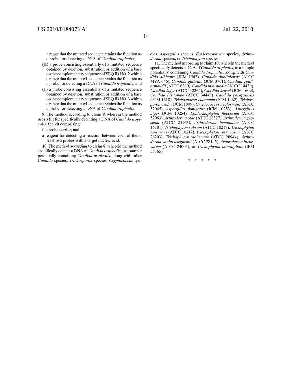 PROBE, PROBE SET, PROBE CARRIER, AND TESTING METHOD - diagram, schematic, and image 17