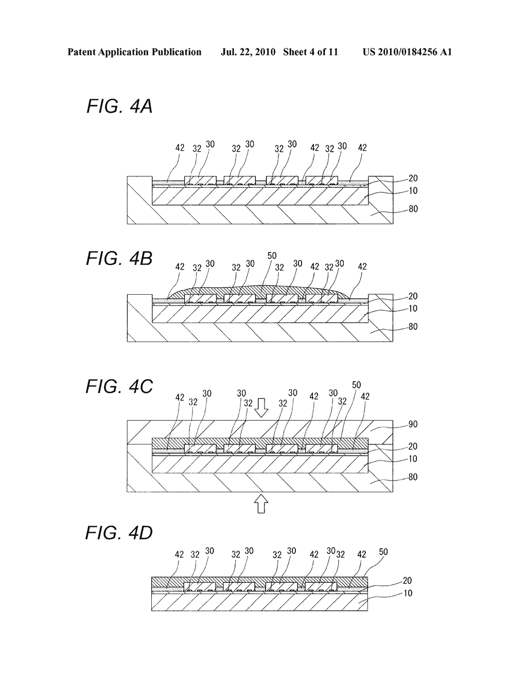 RESIN SEALING METHOD OF SEMICONDUCTOR DEVICE - diagram, schematic, and image 05