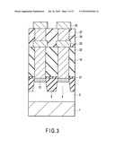  METHOD OF MANUFACTURING A NON-VOLATILE NAND MEMORY SEMICONDUCTOR INTEGRATED CIRCUIT diagram and image