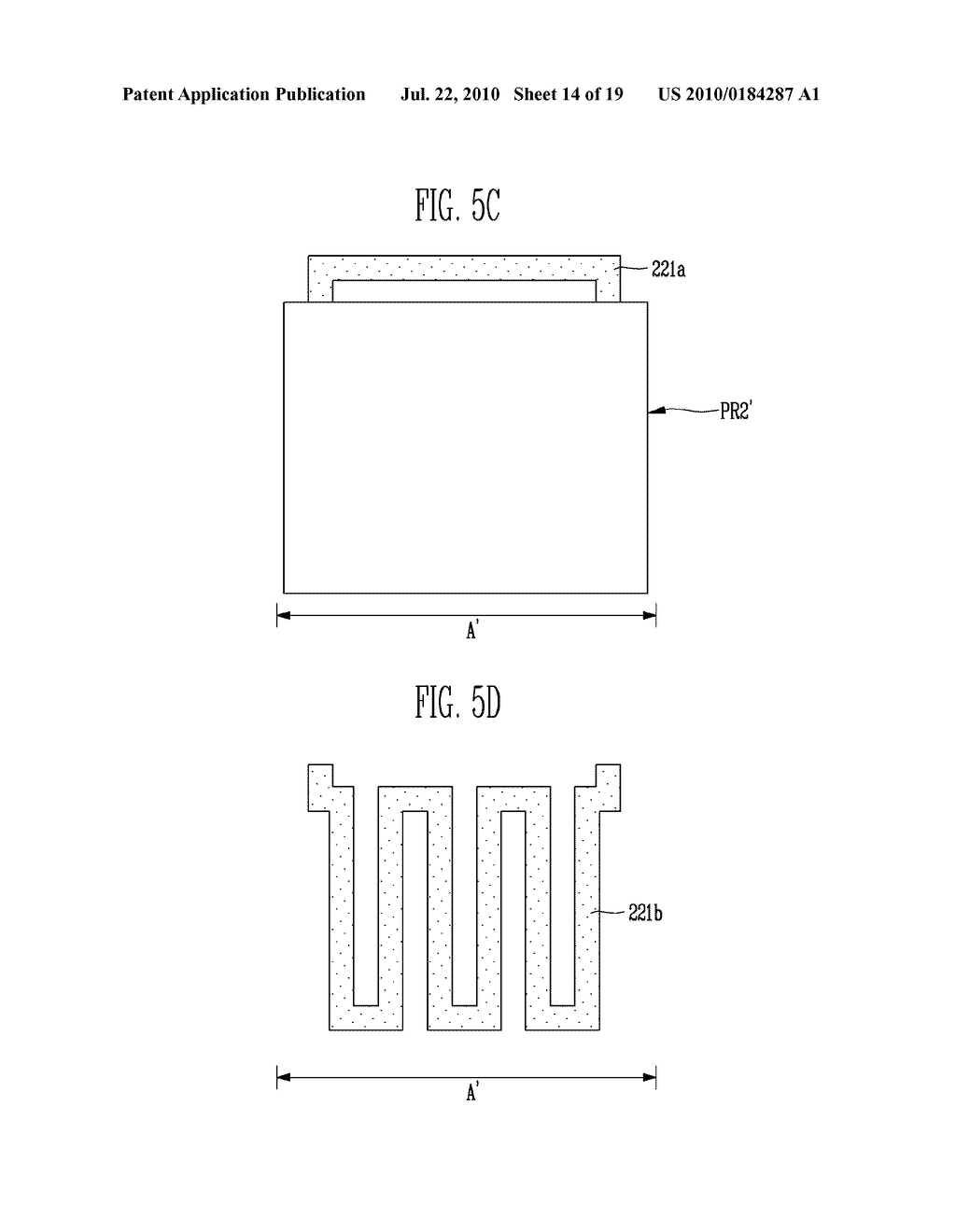 Method of Forming Patterns of Semiconductor Device - diagram, schematic, and image 15