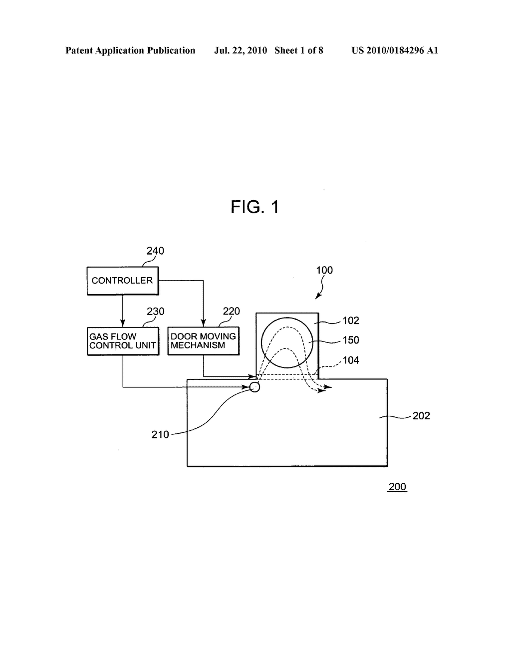 Semiconductor device manufacturing method, wafer treatment system, and recording medium - diagram, schematic, and image 02