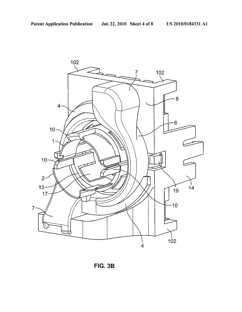 CONNECTOR ASSEMBLIES, COMBINATIONS AND METHODS FOR USE WITH FOIL-SHIELDED TWISTED PAIR CABLES - diagram, schematic, and image 05