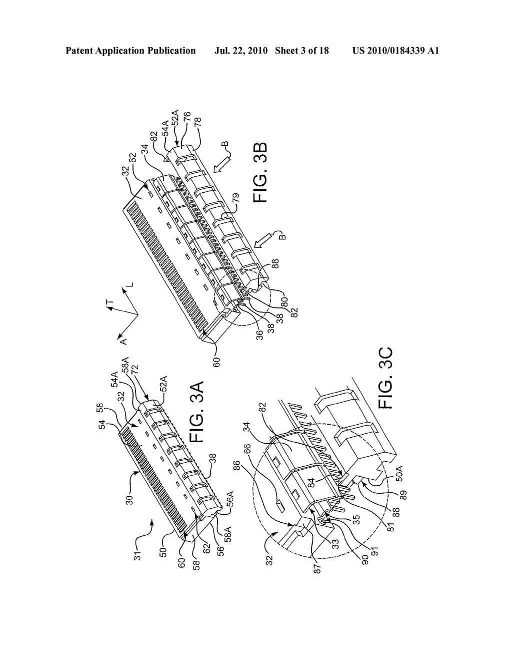 LOW PROFILE POWER CONNECTOR HAVING HIGH CURRENT DENSITY - diagram, schematic, and image 04