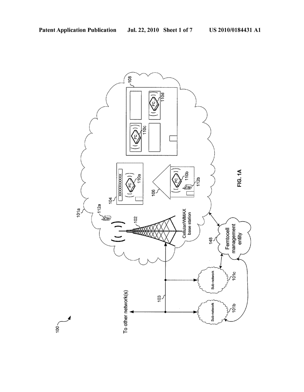 Method and System for Registering Femtocells to Provide Service - diagram, schematic, and image 02