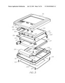 HANDHELD DISPLAY DEVICE FOR ASSOCIATING MULTIMEDIA OBJECTS WITH PRINTED SUBSTRATES diagram and image