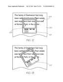 METHOD OF MAGNIFYING PRINTED INFORMATION USING HANDHELD DISPLAY DEVICE diagram and image