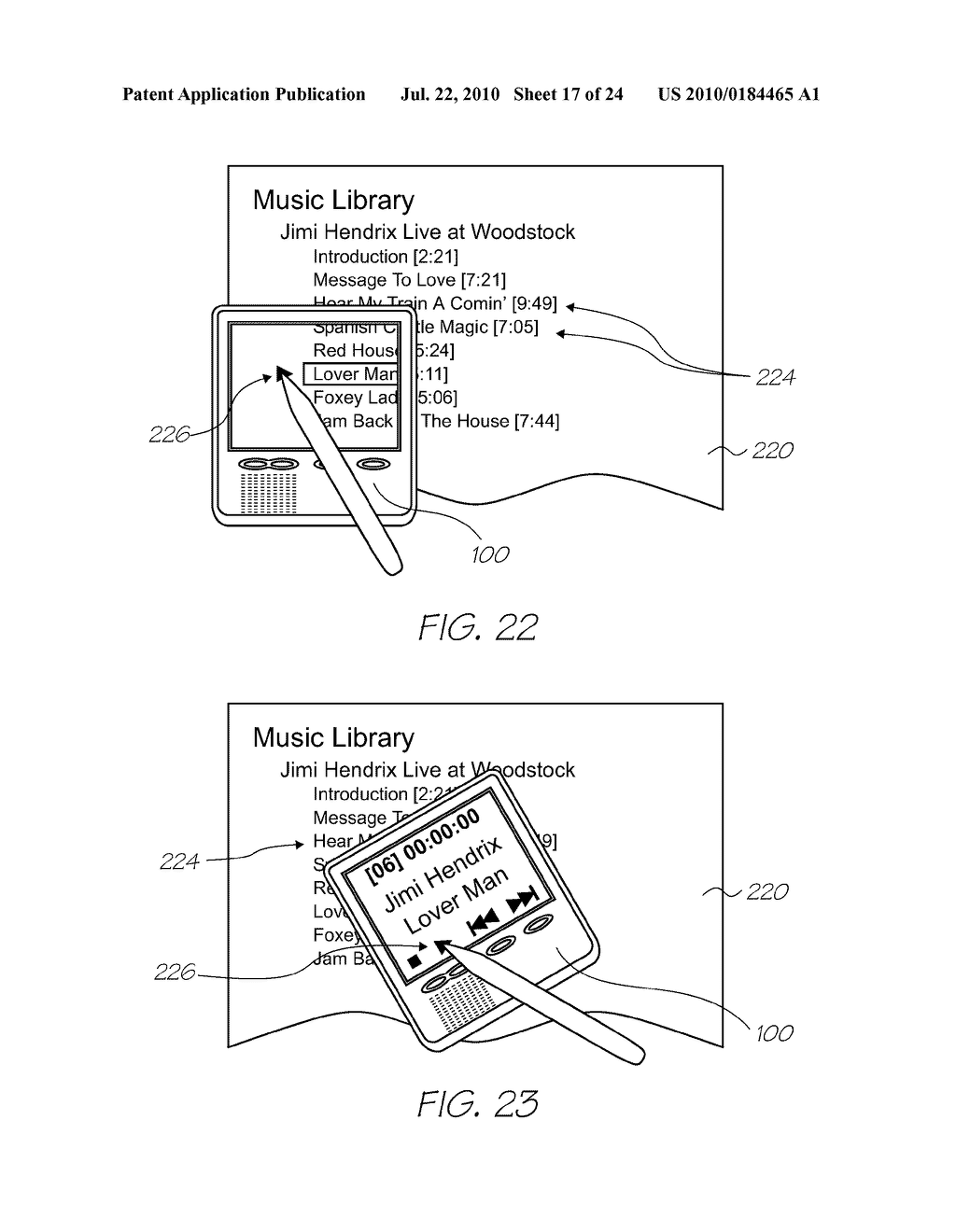 METHOD OF MAGNIFYING PRINTED INFORMATION USING HANDHELD DISPLAY DEVICE - diagram, schematic, and image 18