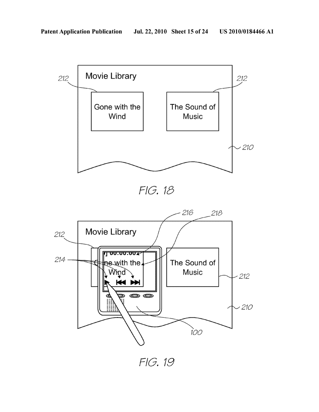 HANDHELD DISPLAY DEVICE FOR TRANSLATING PRINTED TEXT ON A SUBSTRATE - diagram, schematic, and image 16