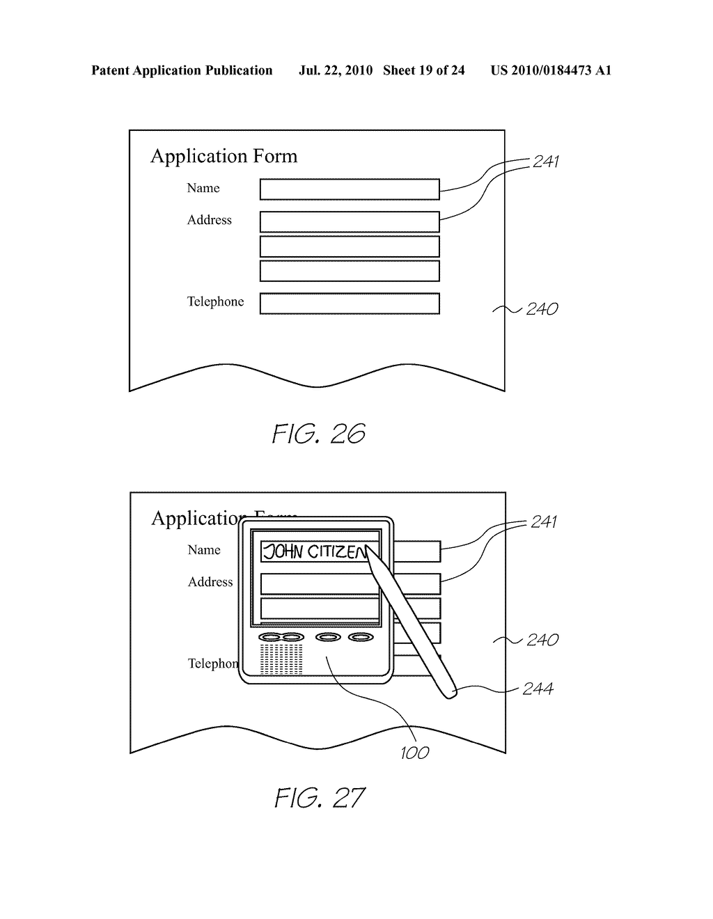 HANDHELD DISPLAY DEVICE FOR PLAYING AND CONTROLLING AUDIO ASSOCIATED WITH PRINTED SUBSTRATE - diagram, schematic, and image 20