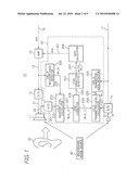 Sound signal adjuster adjusting the sound volume of a distal end voice signal responsively to proximal background noise diagram and image