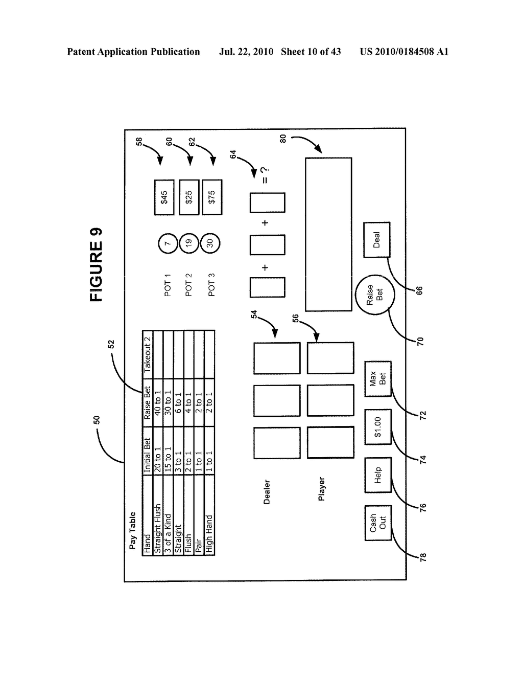 SYSTEM AND METHOD OF GAMING ON A COMPUTER SYSTEM - diagram, schematic, and image 11