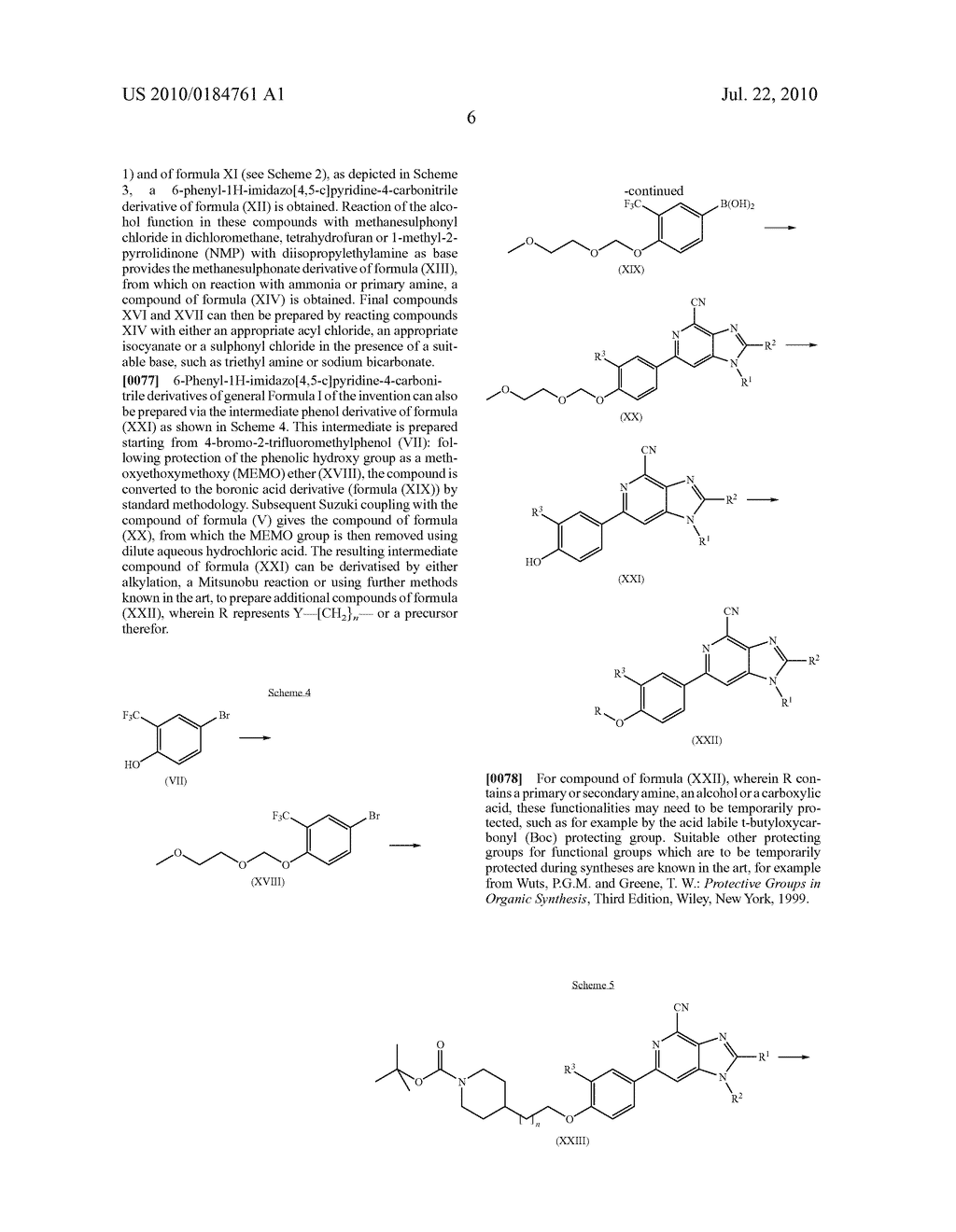 6-PHENYL-1H-IMIDAZO[4,5-c]PYRIDINE-4-CARBONITRILE DERIVATIVES - diagram, schematic, and image 07