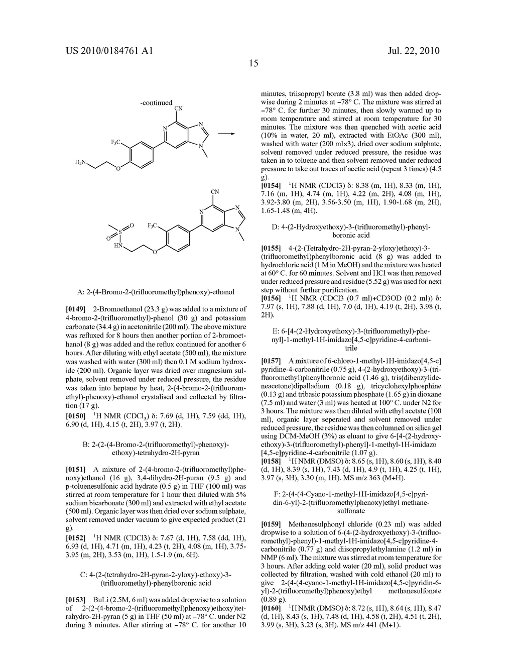 6-PHENYL-1H-IMIDAZO[4,5-c]PYRIDINE-4-CARBONITRILE DERIVATIVES - diagram, schematic, and image 16