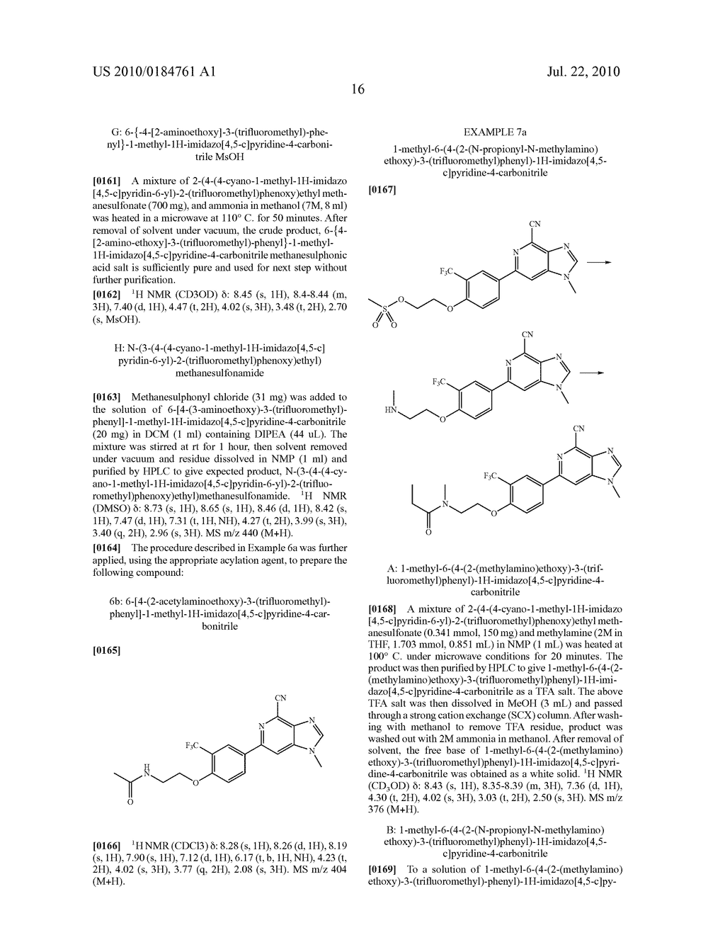 6-PHENYL-1H-IMIDAZO[4,5-c]PYRIDINE-4-CARBONITRILE DERIVATIVES - diagram, schematic, and image 17
