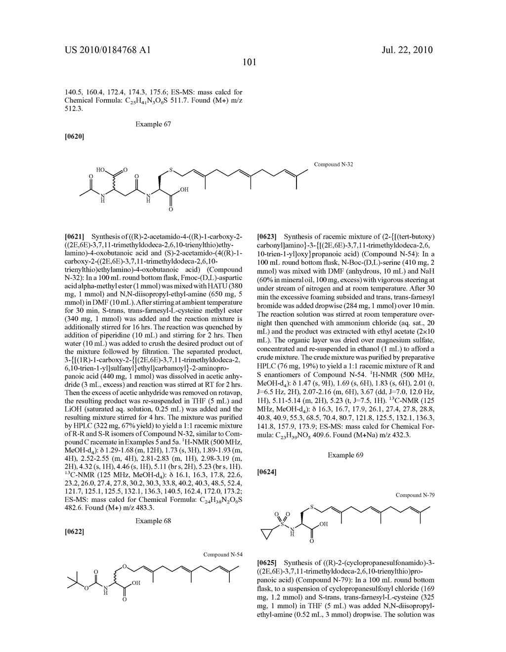 Isoprenyl Compounds and Methods Thereof - diagram, schematic, and image 116