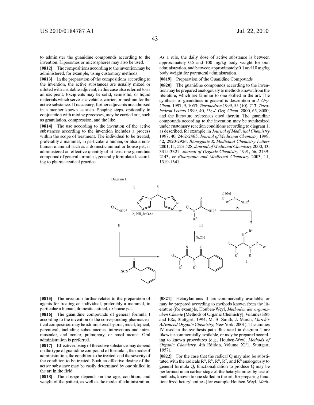 Heataryl-substituted guanidine compounds and use thereof as binding partners for 5-ht5-receptors - diagram, schematic, and image 44