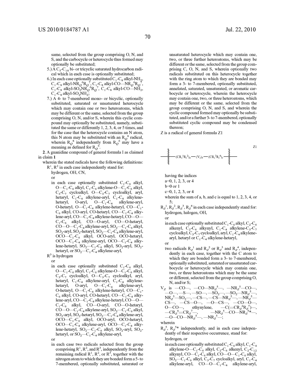 Heataryl-substituted guanidine compounds and use thereof as binding partners for 5-ht5-receptors - diagram, schematic, and image 71