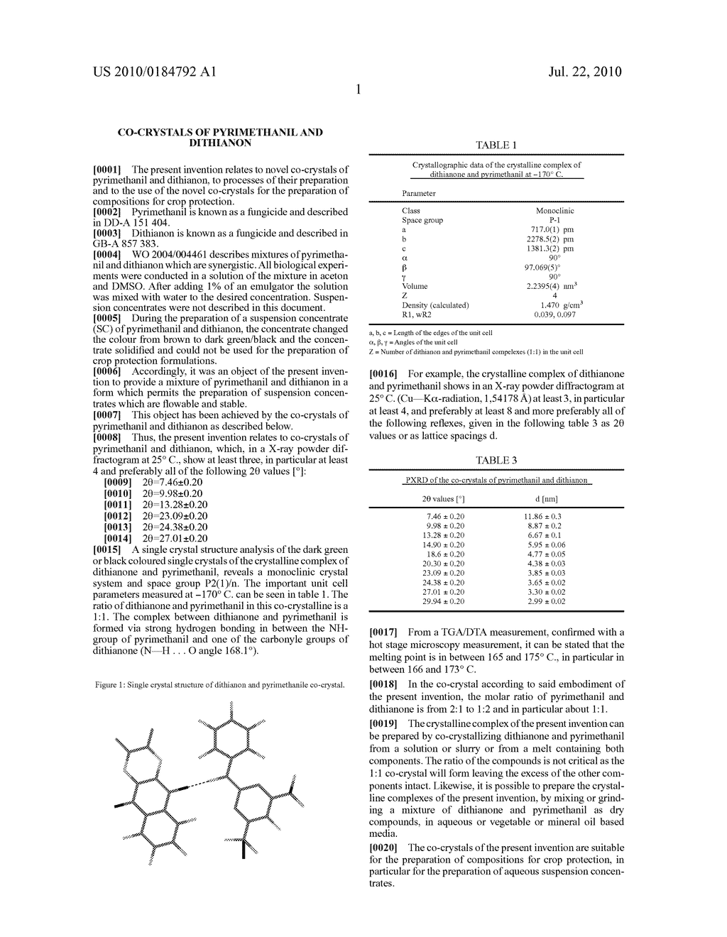 Co-Crystals of Pyrimethanil and Dithianon - diagram, schematic, and image 04