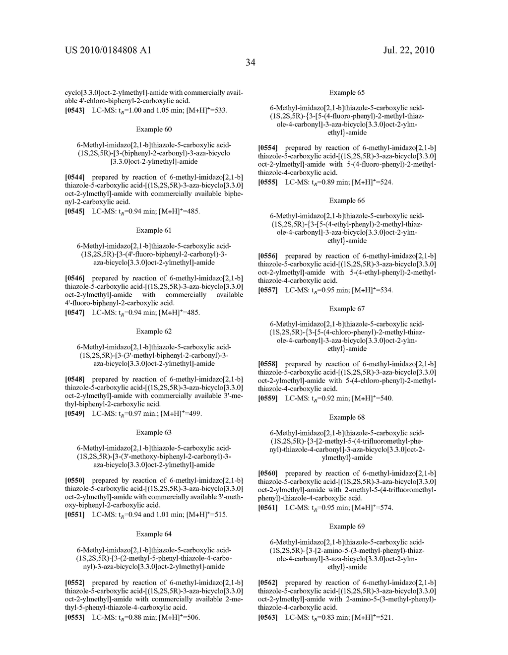 3-AZA-BICYCLO[3.3.0]OCTANE COMPOUNDS - diagram, schematic, and image 35