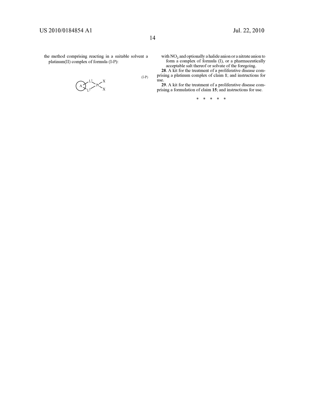 PLATINUM (IV) COMPLEXES AND METHODS OF USE THEREOF - diagram, schematic, and image 18